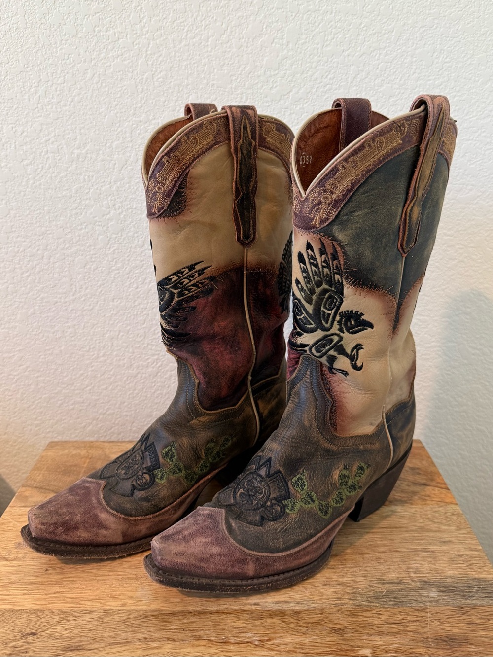 Dan Post Aztec Carlita Western Cowboy Boots